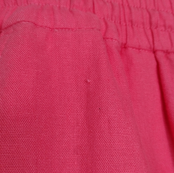 NWT J. Crew Women's Linen Blend Vacation Boho Drawstring Waist High Rise Shorts - Picture 15 of 15